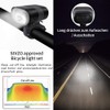 LED Bike Head Light USB Rechargeable Waterproof Front Light 3200mAh