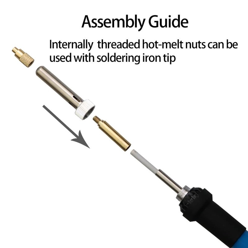 Quicko Heat Set Insert Tool M2 M3 M4 M5 M6