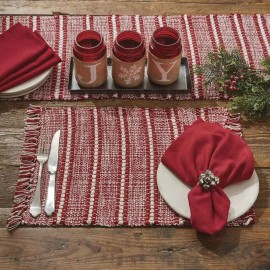 Park Designs Peppermint  Placemats ~~ Set of 2 ~~ Holiday Must-Have