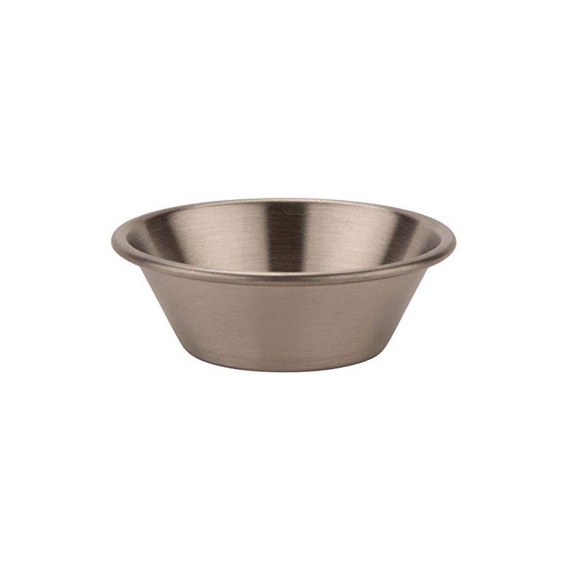 2.75" Round Stainless Steel 2 oz. Condiment Cup, Clipper Mill