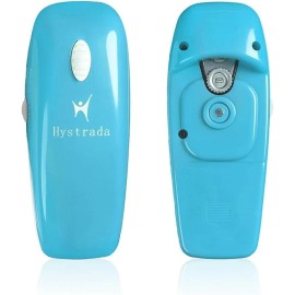 Hystrada Electric Can Opener - No Sharp Edge Handheld - Battery Operated - Easy One-Touch