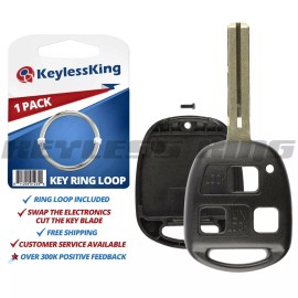KeylessKing* Replacement Remote Key Fob Shell Pad Case for 2004 2005 2006 Lexus RX330