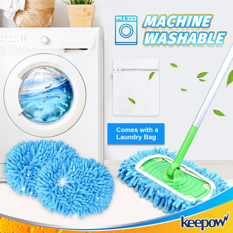 KEEPOW Dry Sweeping Cloths for Swiffer Sweeper Mop - Dry
