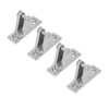 4Pcs Deck Hinge for Boat 316 Stainless Steel Top Mounting