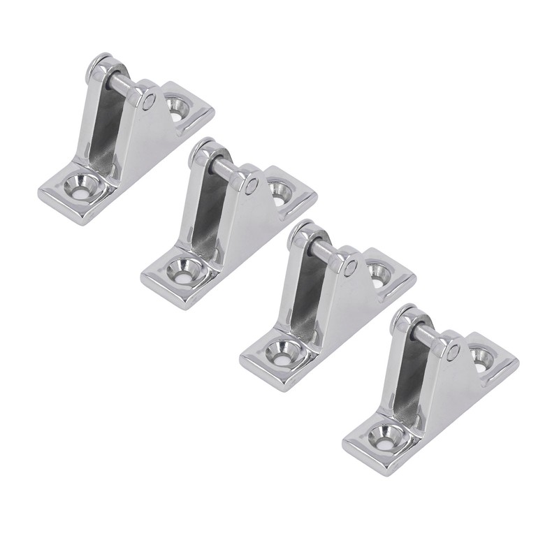 4Pcs Deck Hinge for Boat 316 Stainless Steel Top Mounting