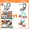 BANIC Upgraded Uncrustable Sandwich Cutter, Crustless Sandwich Cutter and Sealer