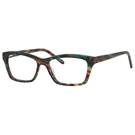 Calabria Claire 6221 Cat Eye Reading Glasses +2.75 Green Tortoise Havana Men Women