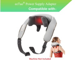 eeTao 5V USBC AC/DC Adapter Compatible with SKG H5 Mini Neck Massager 2000mAh Rechargeable Battery 5V DC5V 5VDC 5.0V Power Supply Cord Charger