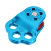 Rock Climbing Pulley 3 Holes Single Pulley Climbing Bearing for