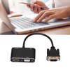 ciciglow VGA to VGA HDMI Adapter, 2 in 1 Splitter