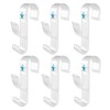 Towel Hooks Radiator Towel Warmer Bathroom 6 Pieces: Bathroom Accessories,