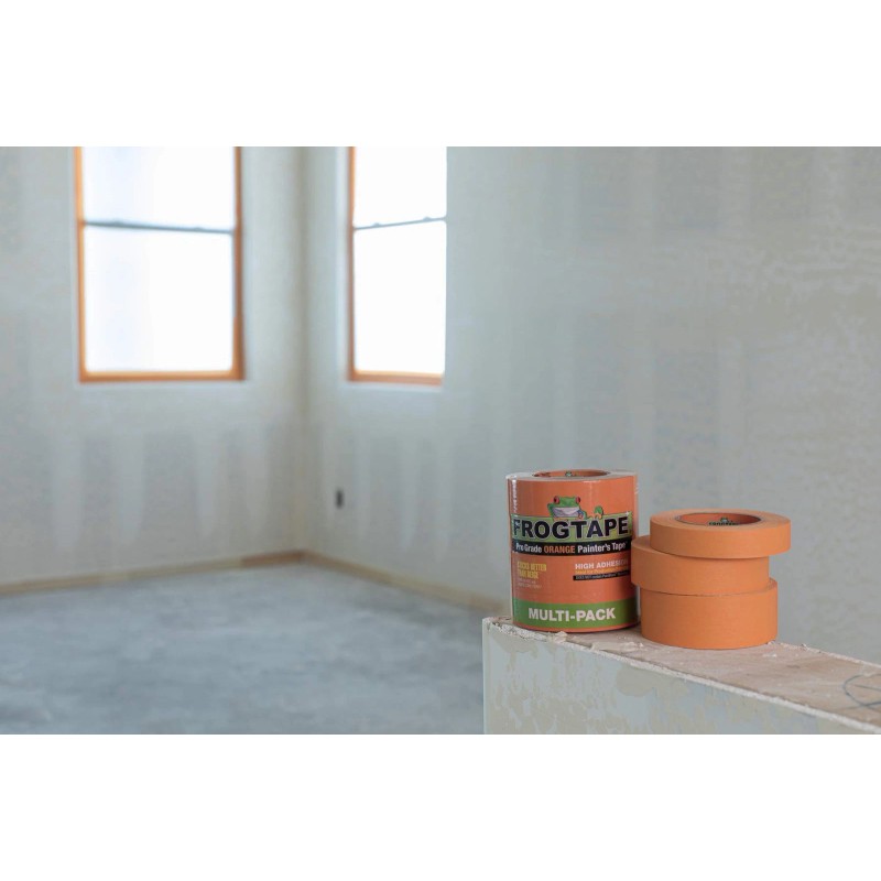 FrogTape Pro Grade Orange Masking Tape 4 Rolls 1.41in x