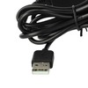 vhbw 2 x USB Power Supply Compatible with Sony Handycam