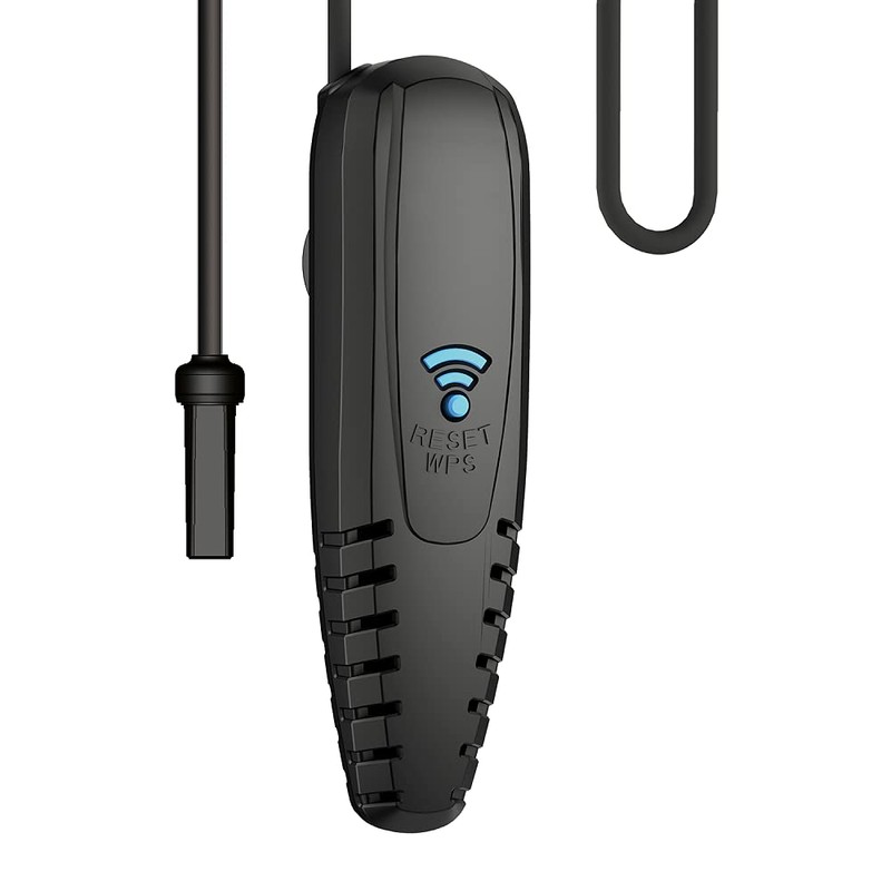 Aquael Thermometer Link Electronic Thermometer with App Control, Black