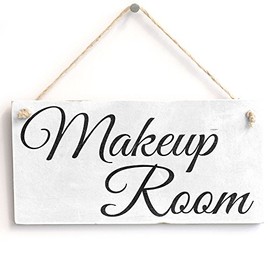 Makeup Room - Handmade Shabby Chic Wooden Sign/Plaque