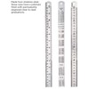 Groz 01334 40" Steel Rule
