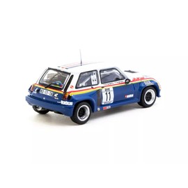 Tarmac Works 1/64 Renault 5 Thunk Turbo #11 Costa Brava Rally 1985 Tarmac Works Turbo Rally Mini Car
