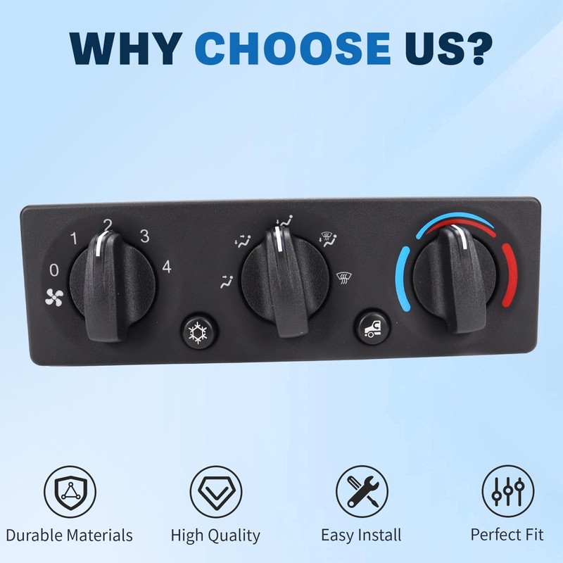 Q21-6119 AC Heater Climate Control Module Panel Fits for 2013-2018