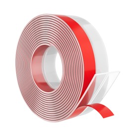 Elvone Heavy-Duty 20 ft x 1 in Weather Stripping, Door Draft Stopper Silicone Seal Strip for House and Glass Shower Doors for Collision and Side Gaps of Door and Windows, Clear