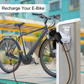 GUWIEYG Type2 to 3 Pin Adapter, Type2 to UK 3 Pin for Electric Motorcycles and E-Bikes, Type2 EV Charger or Type2 Charging Station Adapter