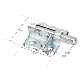 KOTARBAU® Door Bolt 30 mm Door Bolt Lock Lock Sliding Bolt Door Bolt Furniture Bolt