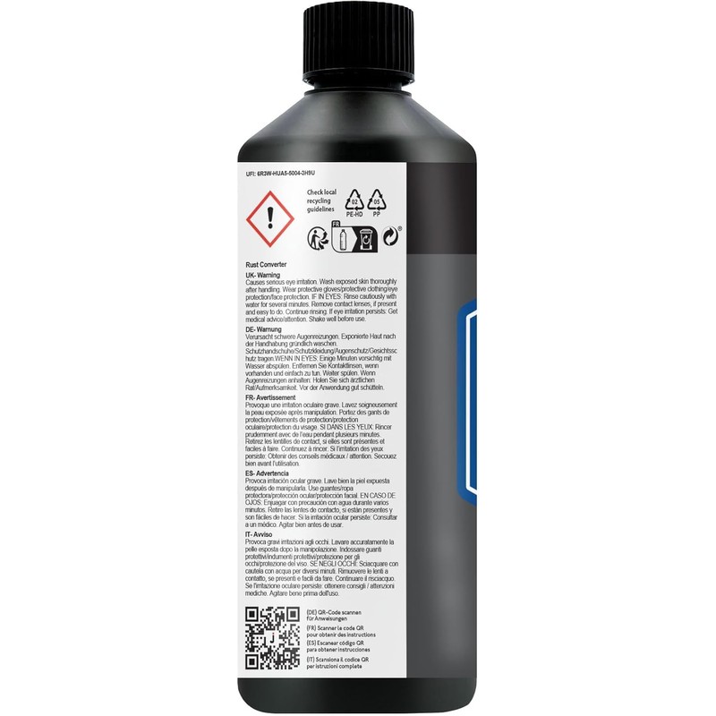 JENOLITE Rust Converter with Primer, 500 ml, Powerful Rust Converter