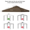 10x10 Replacement Gazebo Canopy Top, 10x10 FT Gazebo Top Double