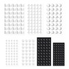 304 PCS Bump Dots for Visually Impaired, Assorted Styles Bump