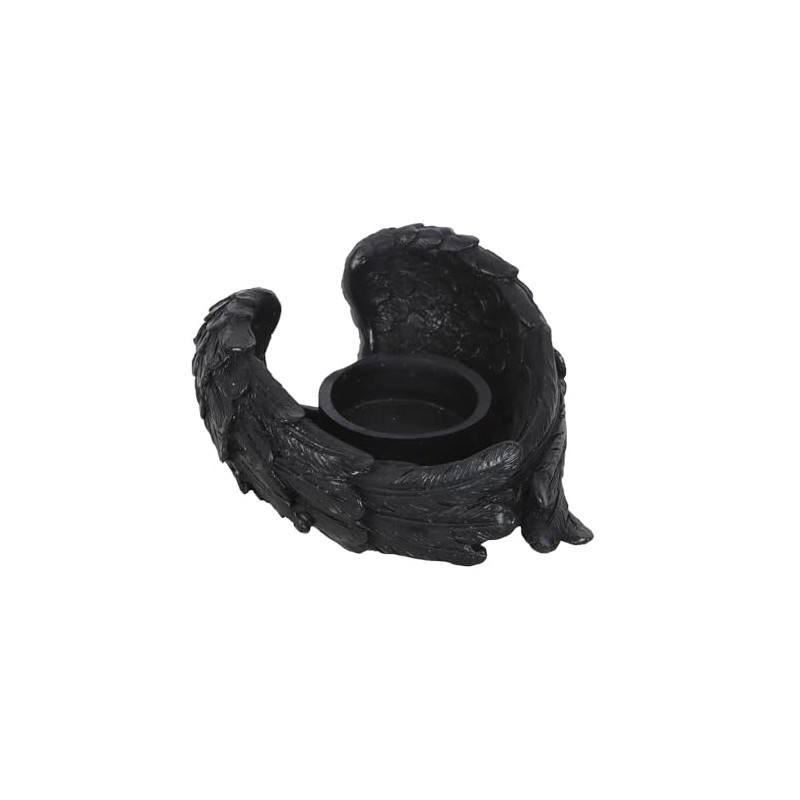 Raven Wings Tea Light Holder - Gothic Design Shaped Like