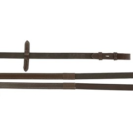 Symantec Norton Hunter Pro 16mm Reins - Colours - Havana Size - Horse