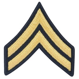 Army Corporal CPL E4 Cloth Rank for ASU Size Female