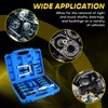 Acymner 16PCS Bearing Puller Slide Hammer Set, Blind Hole Collet