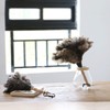 Wooden Handle Ostrich Duster 30cm