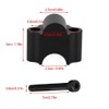 Motorrad Lenker Riser, Universal Aluminiumlegierung Lenker Riser 7/8 '' 22mm