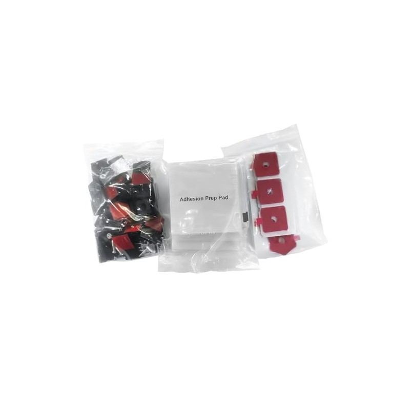 ASAHOM 40pcs Screws Clips and 18pcs VHB Gum Sticker and