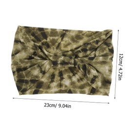 Baluue Vintage Bandana Headband for Women Elastic Hair Scarf Fitness Sweatband for Yoga Running Sports Activities Comfortable Versatile Workout Accessory