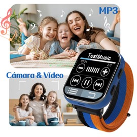 PTHTECHUS 4G Reloj Inteligente para niños, Smartwatch teléfonos con una Llamada SOS Camera de Video Música 8 Juegos, Tarjetas de Palabras, Pantalla táctil HD,Reloj para niños Regalos para niños 4-14