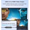 USB 3.0 to HDMI Adapter, USB 3.0 Hub with HDMI