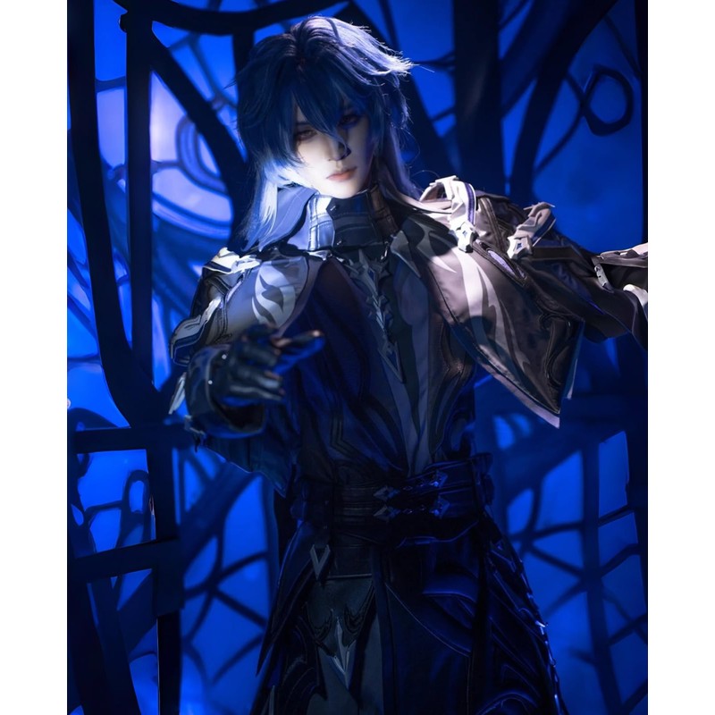 NOKIJP Genshin Impact, Harajin Cosplay, Heat Resistant Wig, Easy to