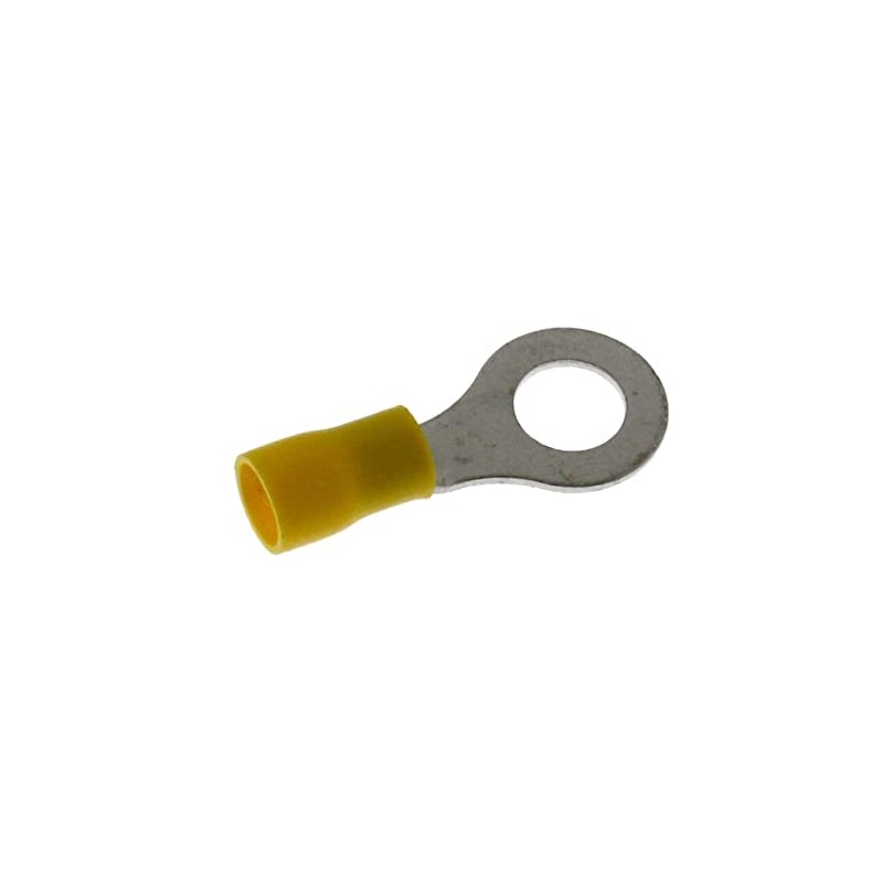 25x Ring Terminal Connector Insulated 4,0-6,0mm² yellow M8
