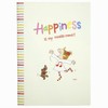 Coco-chan RYN-1008 Greeting Life, A5 Notebook, Happiness, White