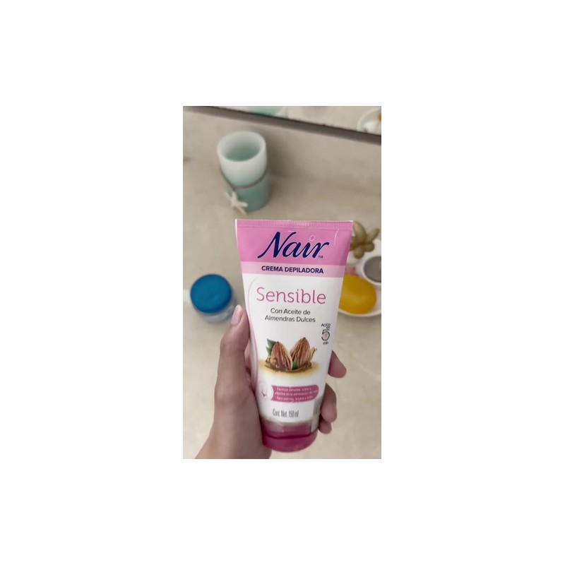 Crema Depiladora Corporal Piel Sensible 150 ml Nair