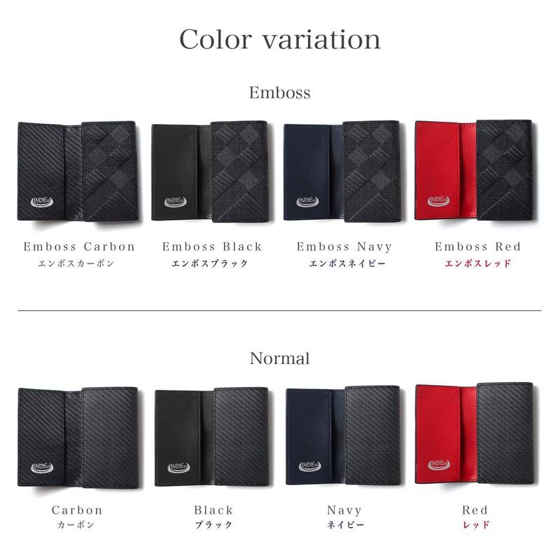 India, Made in Italy, Graphite Carbon Leather, Key Case, Smart