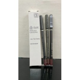 Olay Lot F 3 Olay Colormoist Lip Definer *200 Plum Brandy* As Pictured.