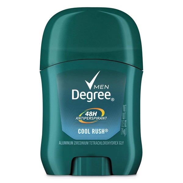 Degree Men Original Protection Antiperspirant Deodorant, Cool Rush, 0.5 Oz, (Packaging May Vary) Pack of 36