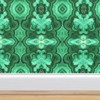 Spoonflower Commercial Grade Wallpaper Swatch - Malachite Plus Large Scale