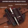 KEVANCHO Multitool Sheath for Belt, Leather Tool Pouch Belt Holster