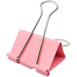 1PCS Extra Large Binder Clips, 60mm, Big Paper Clamps for Office and School Supplies (Pink, 60 * 200 * 48mm)