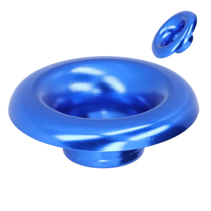 3.5in Cold Air Intake Turbo Horn Velocity Stack Adapter CNC