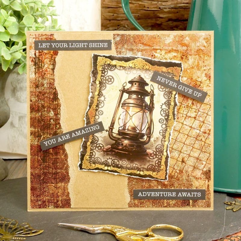 Hunkydory Crafts Stunning Steampunk Pocket Pad